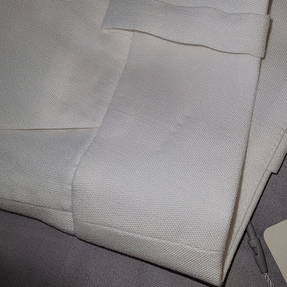 Favorite Daughter The Jones Linen Wide Leg Pants Bright White - Picture 11 of 15